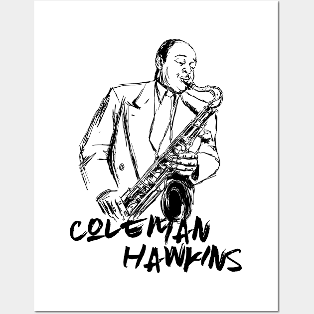 Coleman Hawkins Wall Art by ThunderEarring